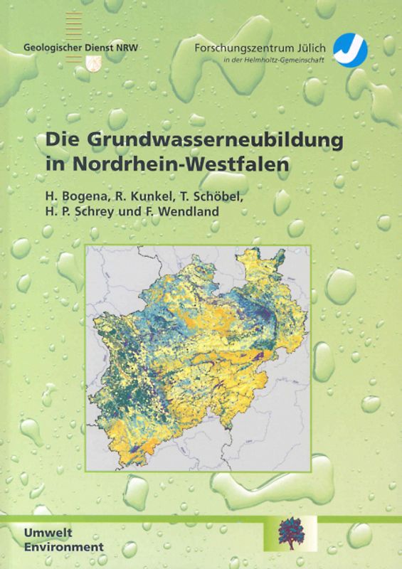 Die Grundwasserneubildung in Nordrhein-Westfalen