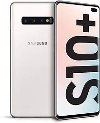 Image of Samsung Galaxy S10 Plus Dual SIM 128GB keramisch wit (Refurbished)