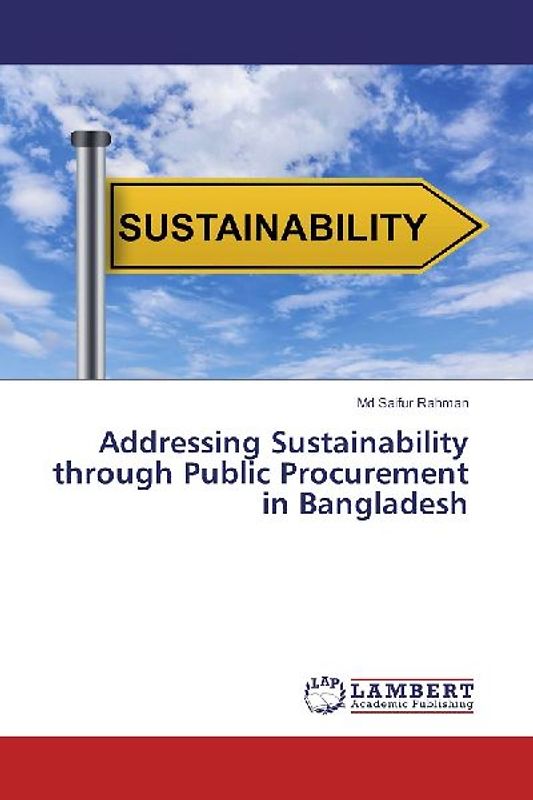 Addressing Sustainability through Public Procurement in Bangladesh