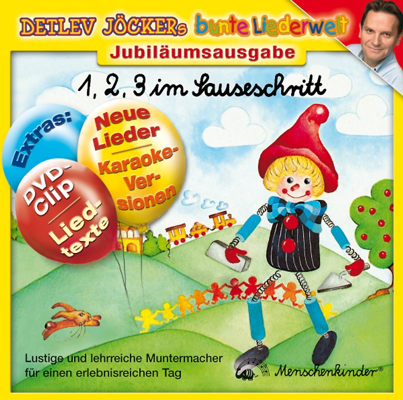 Detlev Jöcker - 1,2,3 im Sauseschritt Jubiläumsausgabe