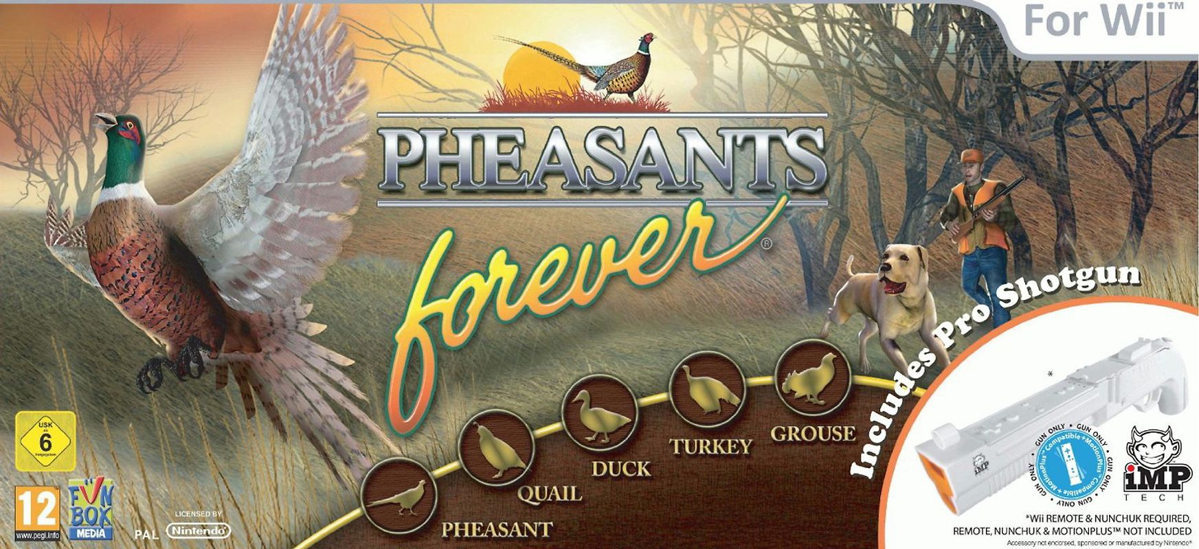 Pheasants Forever [Combo Pack inkl. Gewehr] Nintendo Wii