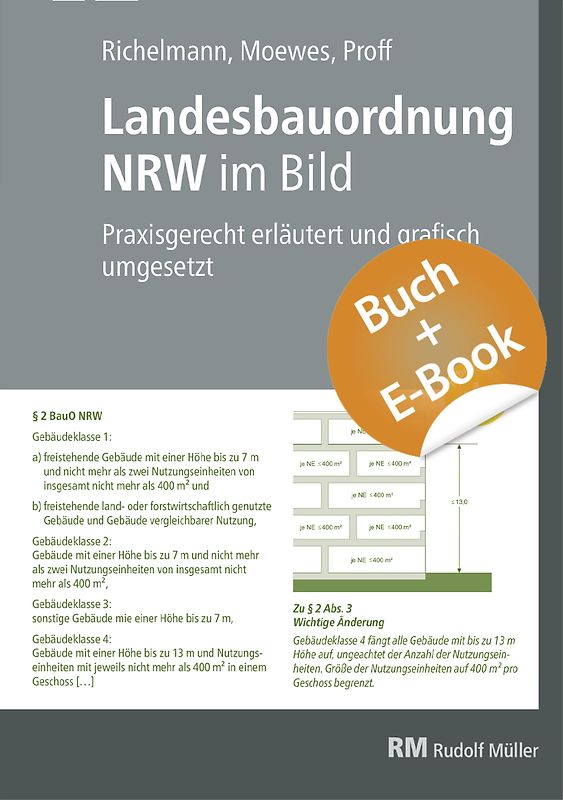 Landesbauordnung NRW im Bild - mit E-Book (PDF)