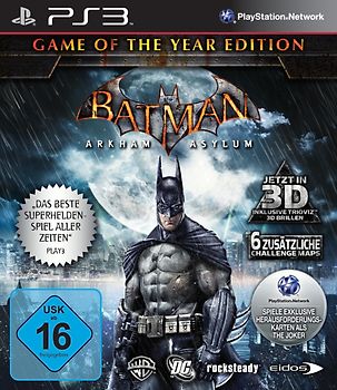 Batman Arkham Asylum [Game of The Year Edition] PlayStation 3