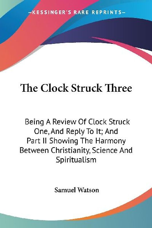 The Clock Struck Three