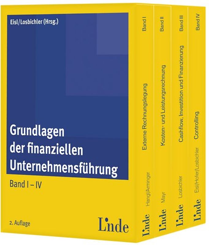 Grundlagen der finanziellen Unternehmensführung, Band I-IV