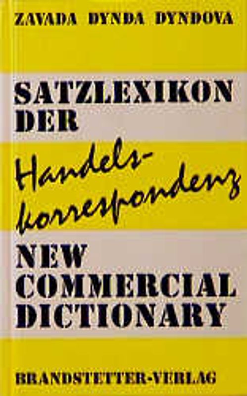 Satzlexikon der Handelskorrespondenz