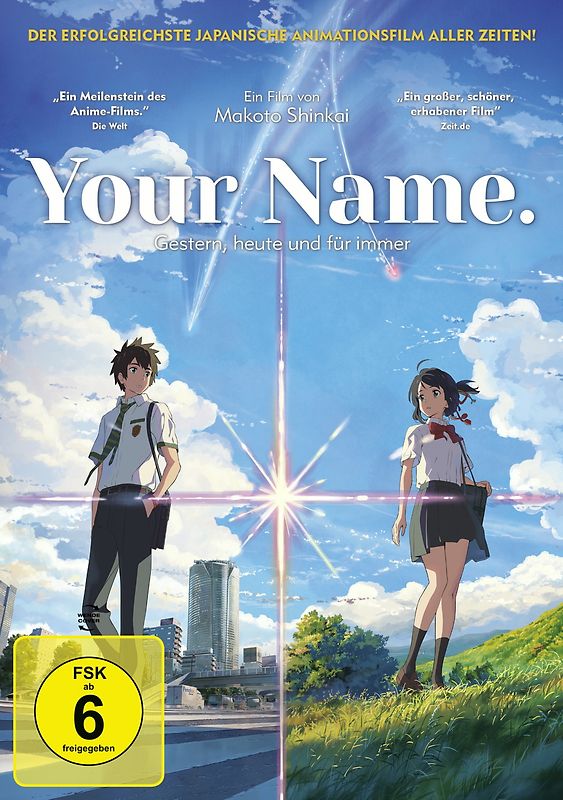 Your Name. - Gestern, heute und für immer DVD