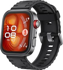 Image of Huawei Watch Fit 4 Pro 40 mm zwart met fluoro-elastomeer bandje zwart (Refurbished)