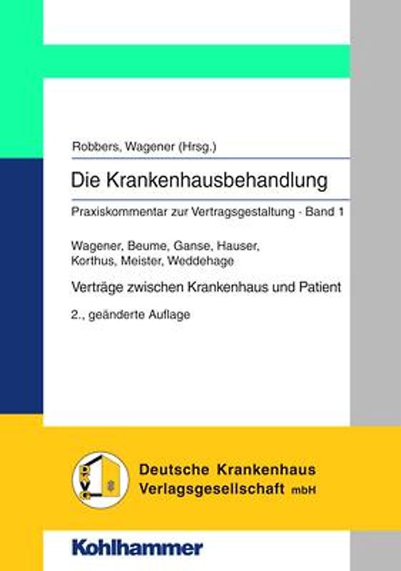 Verträge zwischen Krankenhaus und Patient