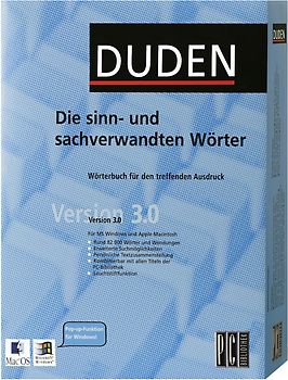 DUDEN: Die sinn- und sachverwandten Wörter - Version 3.0 MacOS