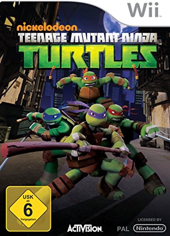Teenage Mutant Ninja Turtles (nickelodeon) - [Nintendo Wii] Nintendo Wii