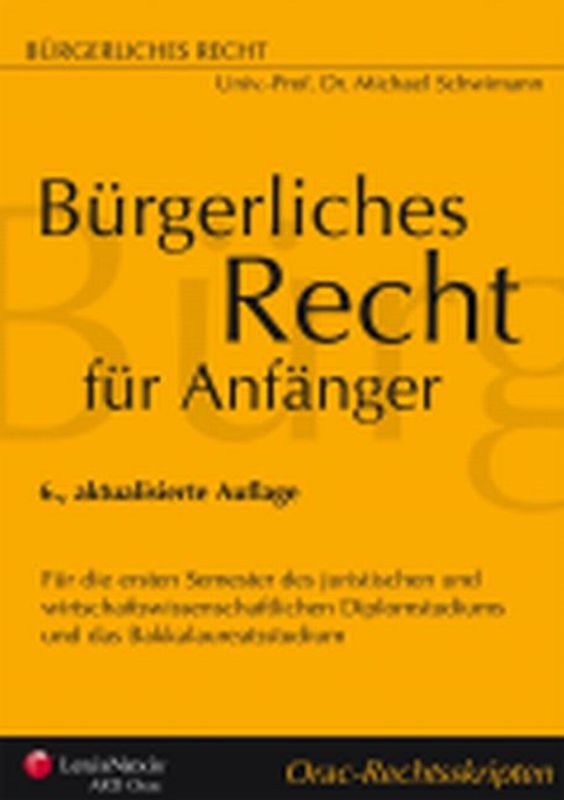 Bürgerliches Recht für Anfänger