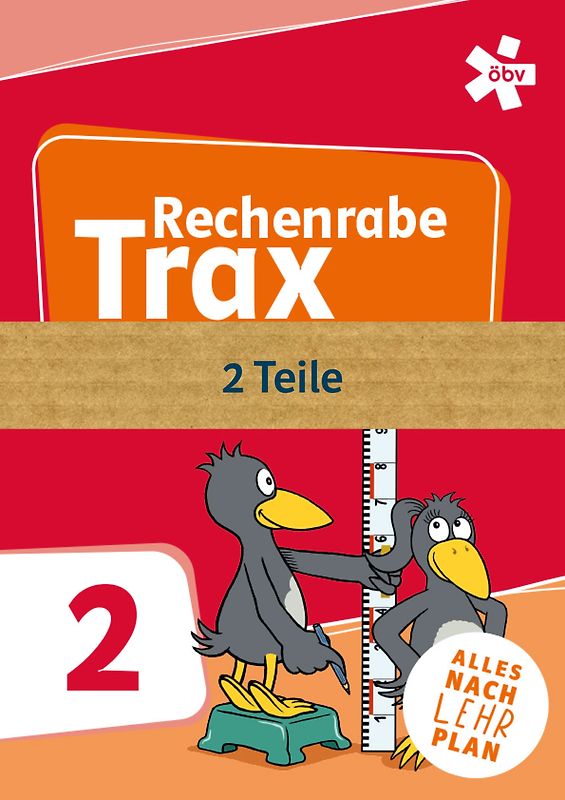 Rechenrabe Trax 2, Schulbuch