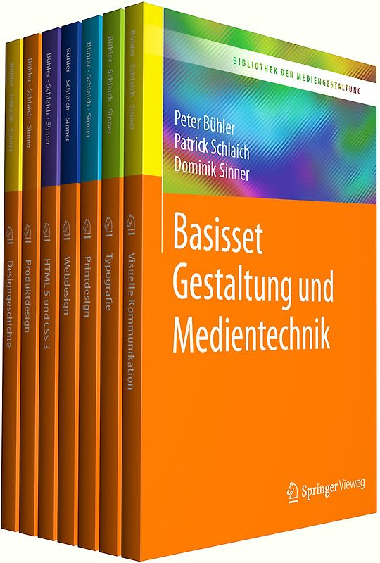 Bibliothek der Mediengestaltung – Basisset Gestaltung und Medientechnik