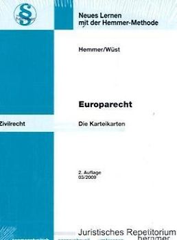 Karteikarten - Europarecht