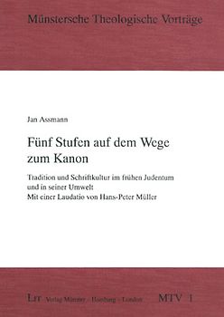 Fünf Stufen auf dem Wege zum Kanon