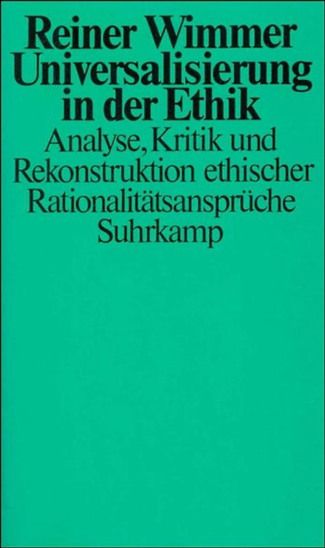 Universalisierung in der Ethik