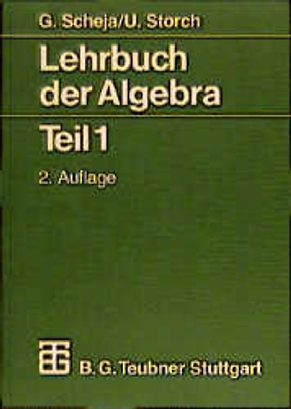 Lehrbuch der Algebra