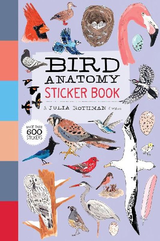Bird Anatomy Sticker Book