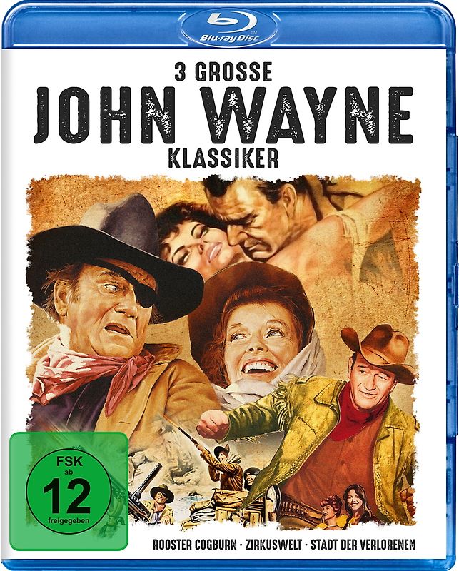 3 große John-Wayne-Klassiker [3 Discs] Blu-ray Disc
