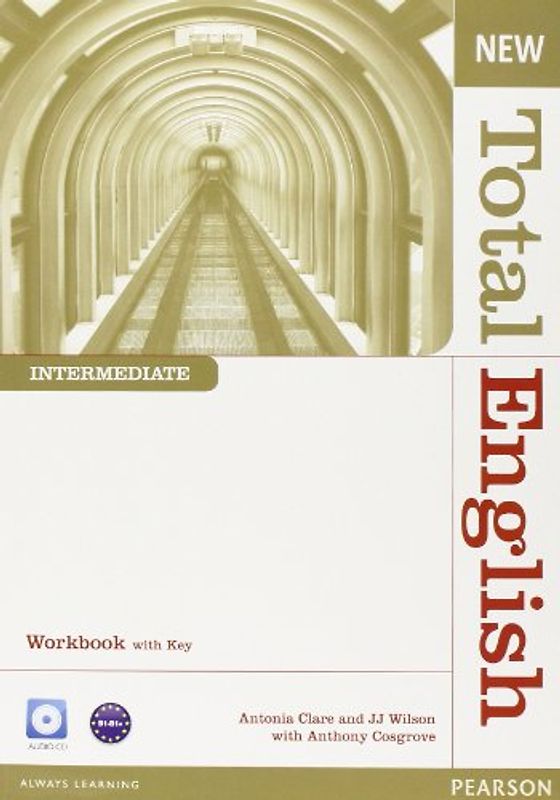 New Total English Intermediate Workbook with CD - Clare, Antonia