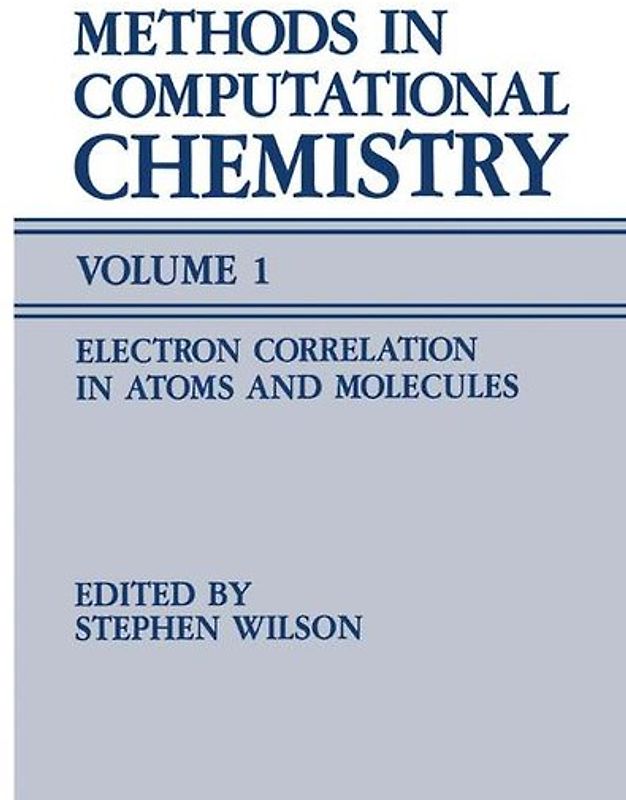 Methods in Computational Chemistry
