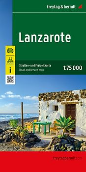 freytag & berndt Straßenkarte Lanzarote 1:150.000