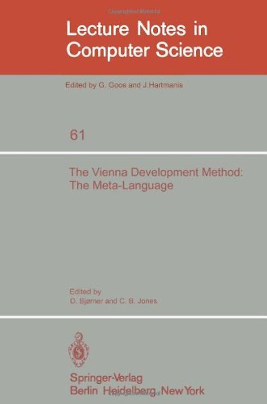 The Vienna Development Method: The Meta-Language