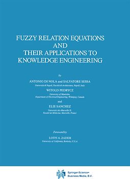 Fuzzy Relation Equations and Their Applications to Knowledge Engineering