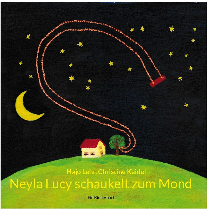 Neyla Lucy schaukelt zum Mond