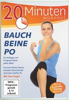 20 Minuten Workout - Bauch Beine Po DVD