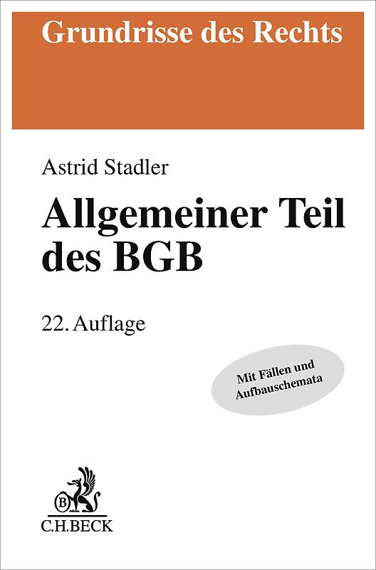 Allgemeiner Teil des BGB
