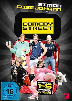 Comedy Street - Staffel 1-5 (6, Discs, XL Collector's Box) DVD