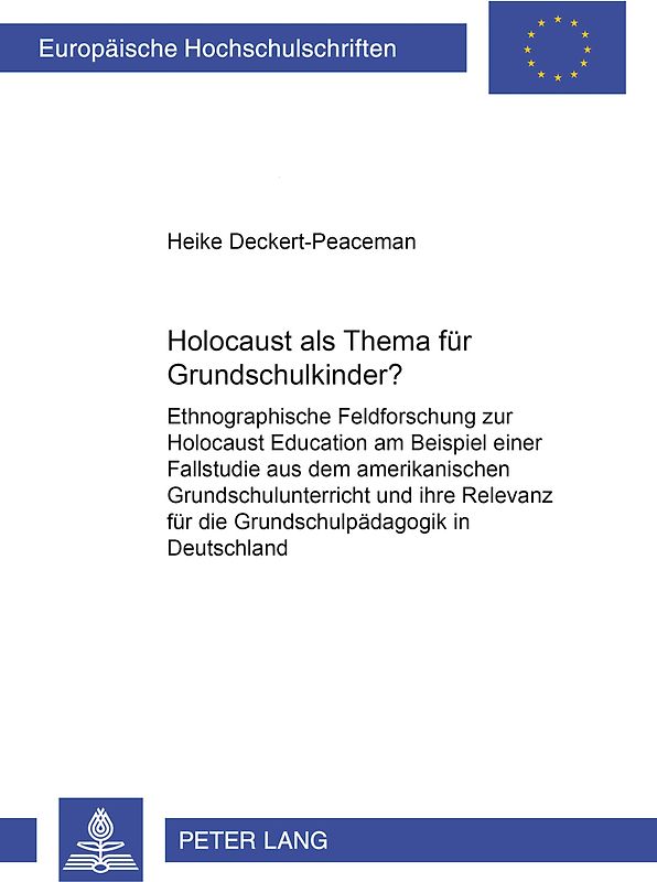 Holocaust als Thema für Grundschulkinder?