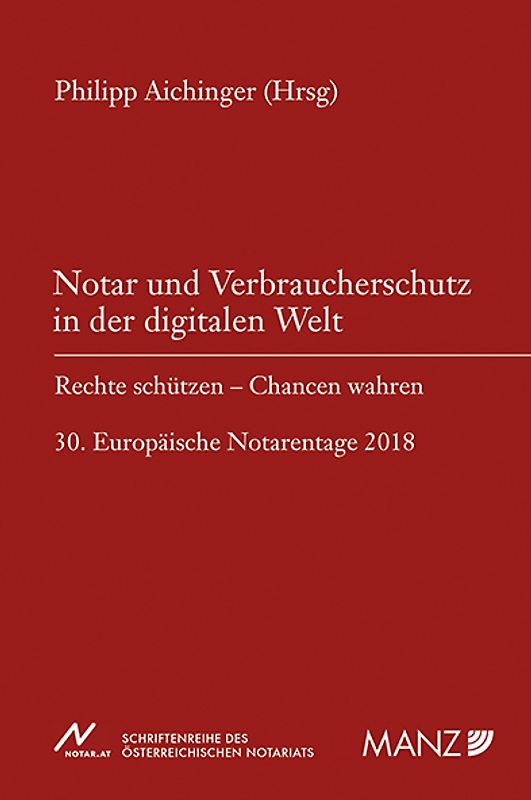 Notar und Verbraucherschutz in der digitalen Welt