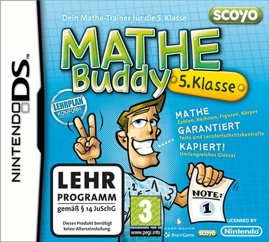 Mathe Buddy 5. Klasse Nintendo DS