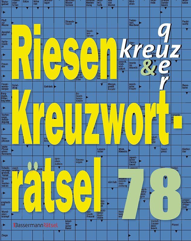 Riesen-Kreuzworträtsel 78 (5 Exemplare à 2,99 €)