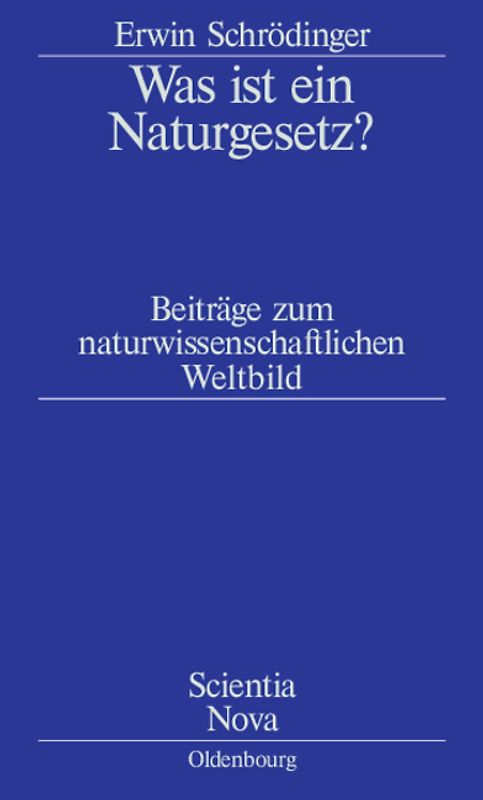 Was ist ein Naturgesetz?