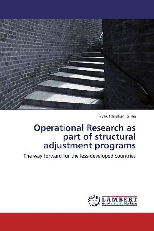 Operational Research as part of structural adjustment programs