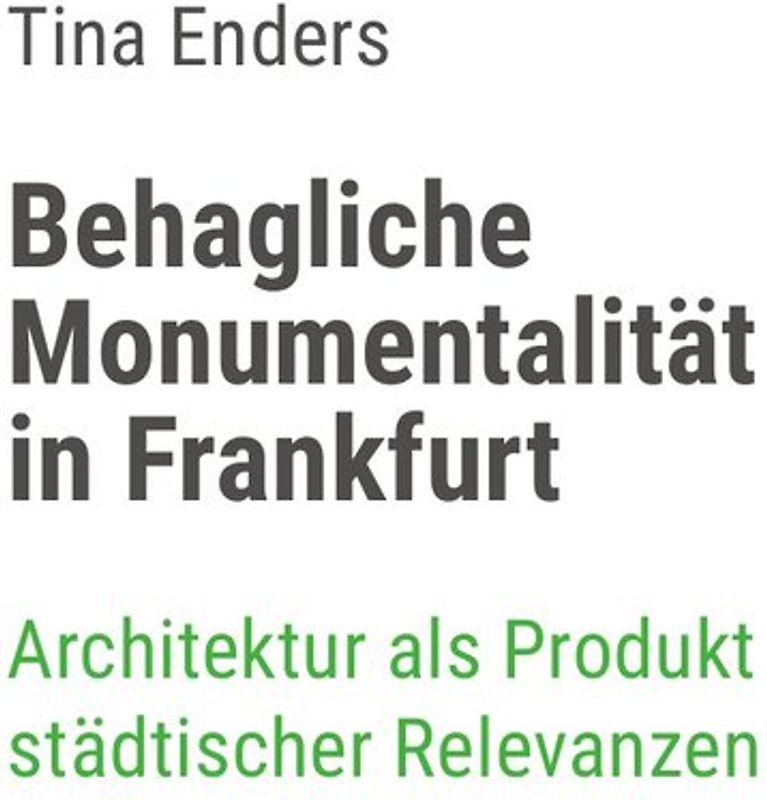 Behagliche Monumentalität in Frankfurt