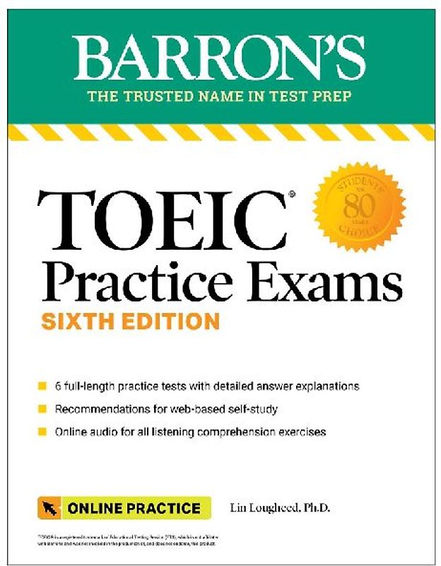 TOEIC Practice Exams: 6 Practice Tests + Online Audio