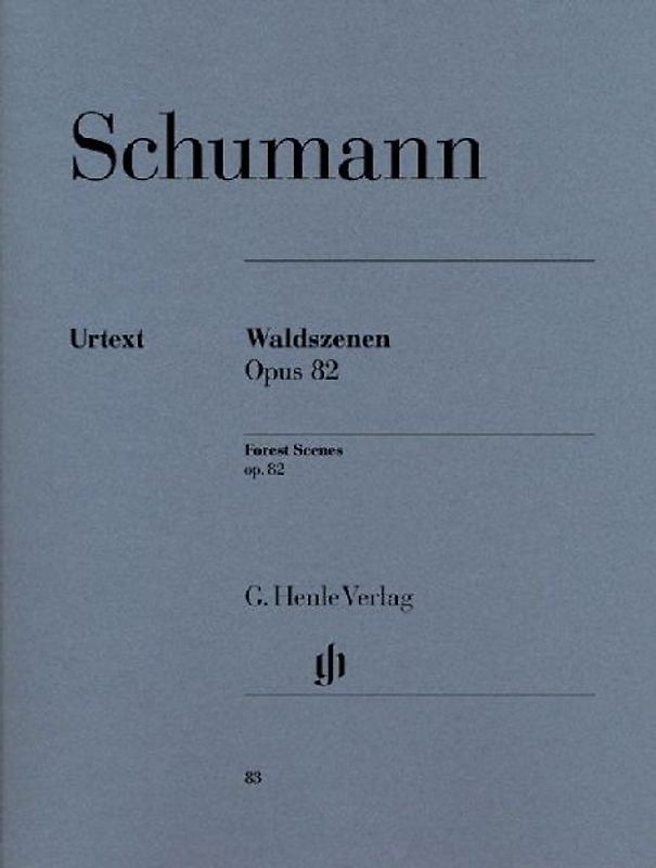 SCHUMANN - Escenas del Bosque Op.82 para Piano (Urtext) - SCHUMANN