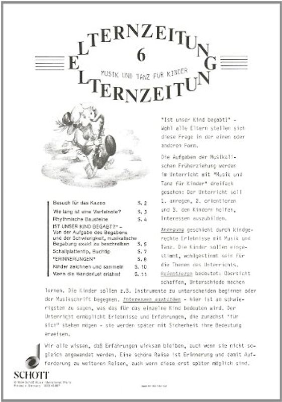 Kluger Mond und schlaue Feder. (3. Halbjahr). Elternzeitung.