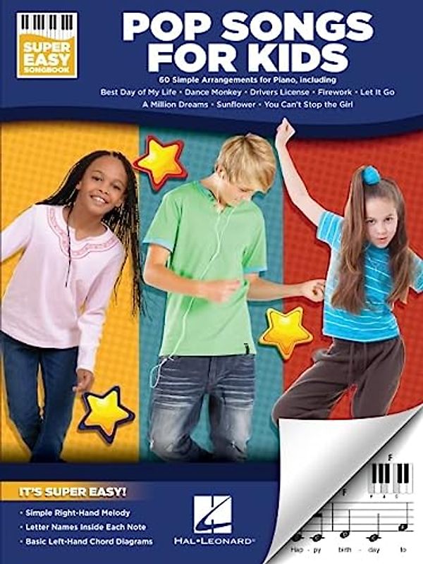 Pop Songs for Kids (Super Easy Songbook)