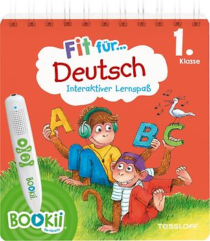 BOOKii Fit für Deutsch Interaktiver Lernspaß 1. Klasse