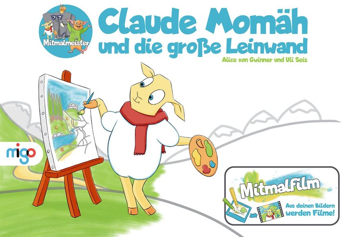 Claude Momäh und die große Leinwand