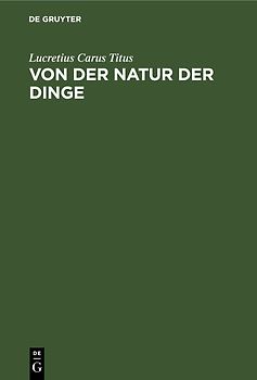 Von der Natur der Dinge