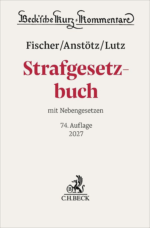 Strafgesetzbuch. StGB