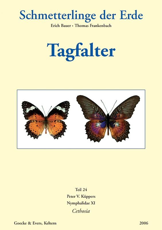 Schmetterlinge der Erde - Tagfalter / Nymphalidae XI: Cethosia