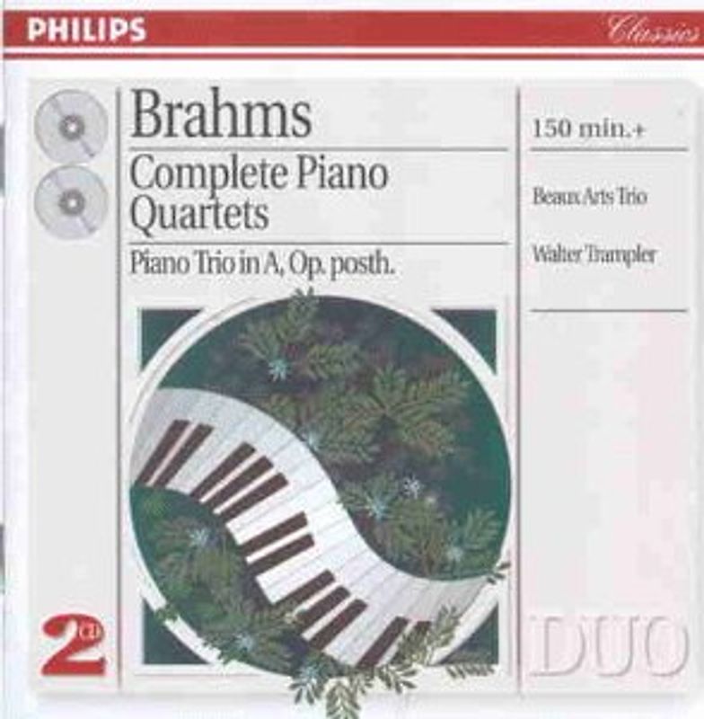 Walter Trampler - Duo - Brahms (Klavierquartette)